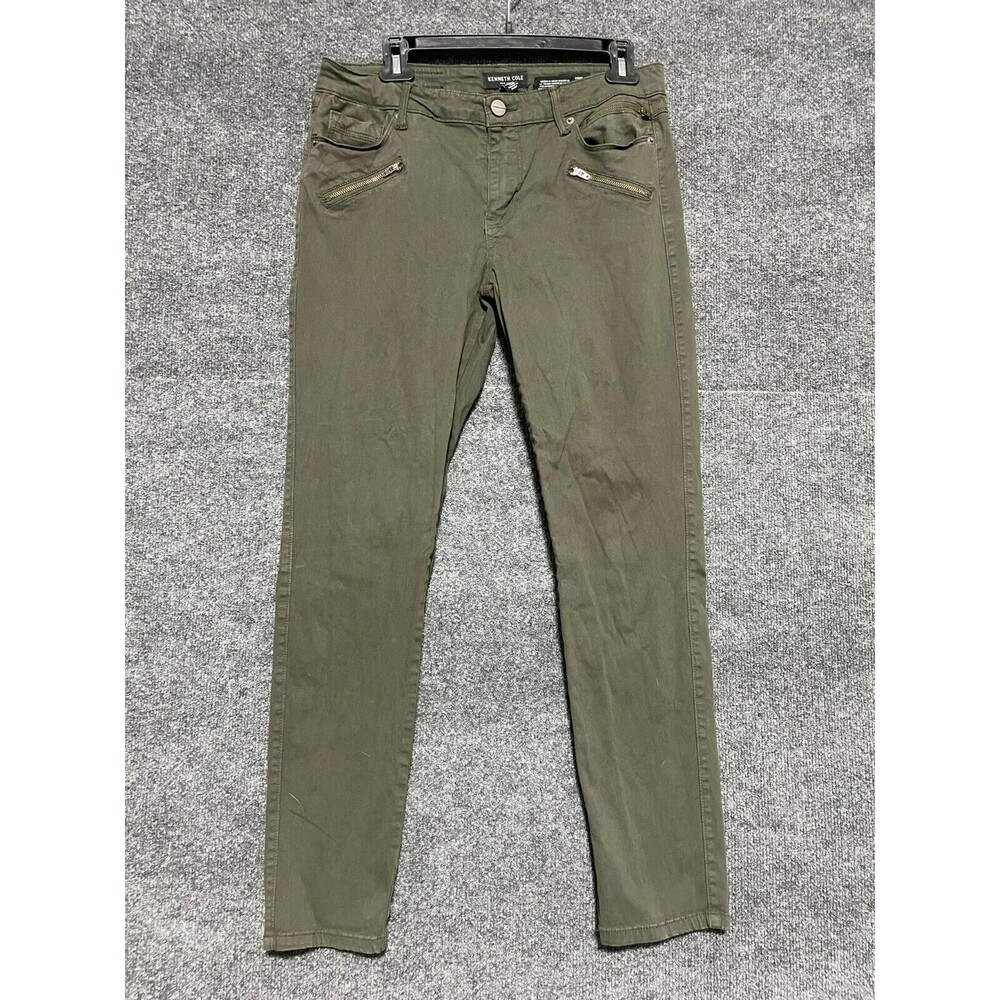 Kenneth Cole Jeans Women's Size 8 Army Green Jess Skinny